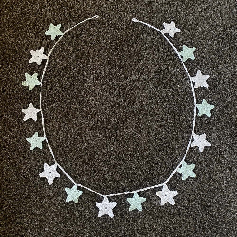 Crochet Star Garland